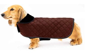 Petslover Dog Coats – Cold Weather Dog Jacke -Coat Sweater Hoodie Outwear Apparel, Pockets, Rain/Water Resistant, Adjustable Drawstring