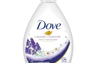 Dove Lavender & Chamomile Go Fresh Body Wash with Relaxing Floral Scent, 1L