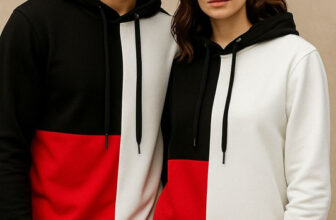 DivRa Clothing Full Sleeve Color Block Women Sweatshirt