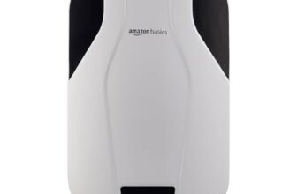 Amazon Basics 5.9L Instant Water Heater | 3KW | Geyser with PP Body & SS Tank | Corded Electric | Rust Proof | 4 Level Safety | White