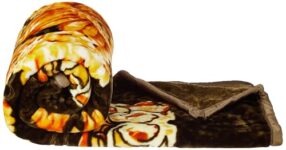 amazon basics Double Bed Sized Mink Blanket (Green)