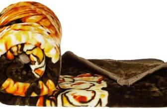 amazon basics Double Bed Sized Mink Blanket (Green)