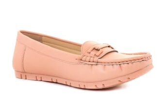 Khadim’s Sharon Pink Horsebit Loafers Casual Shoe for Women (2753095)