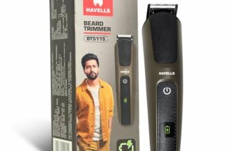Havells Electric Beard Trimmer | Ipx7 Fully Washable | 120 Minutes Runtime | Upto 13Mm Length Settings | Cord & Cordless Use | 2 Years Guarantee | Brown | Bt5115 – Men