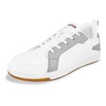 Campus Men’s OG-07 WHT/L.Gry Sneakers – 8UK/India OG-07, White