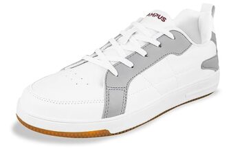 Campus Men’s OG-07 WHT/L.Gry Sneakers – 8UK/India OG-07, White
