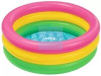 Intex Glow Baby Pool Inflatable Swimming Pool (Multicolor)