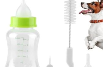 Western Era 150ml Puppy & Dog Milk Bottle – Easy-to-Clean Design for Hassle-Free Feeding, Travel-Friendly Design, Leak-Proof, Safe and Convenient (150 ML)