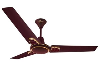 RR Signature 1200 MM Wavia High Speed Ceiling Fan for Home & Office, 35% Energy Saving, Designer Ceiling Fan, 2 Year Warranty (Cedar Brown)