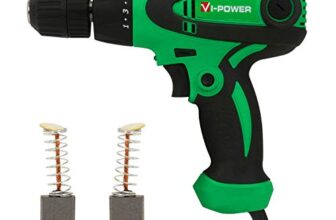 Suzec VI Power 350W 220V, 50Hz 10 mm Screw Driver Drill with LED (VP 1003D, Green)