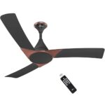 RR Signature Raptor 1200mm BLDC Designer Ceiling Fan | 350 RPM, 32W Low Power | 60% Energy Saving | Reverse Rotation | 4 Smart Modes | High Airflow | Low Noise | 2-Year Warranty [VENETIAN GREY]