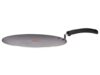 Tosaa Aluminium Non-Stick Concave Tawa, Black, 25cm