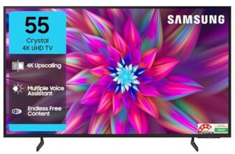 Samsung 138 cm (55 inches) Crystal 4K Vista Pro Ultra HD Smart LED TV UA55UE86AFULXL