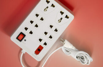 LifoDora Universal Multi Plug Point Extension Board (Cord Length: 2.0 Meter)LV147 Plastic Light Socket(Pack of 1)