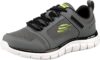 Skechers Mens Track – KNOCKHILL CCBK Casual Shoe – 6 UK (232001) Charcoal/Black