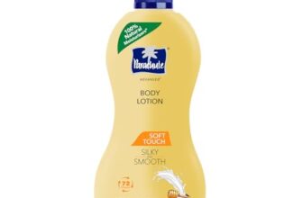 Parachute Advansed Soft Touch Body Lotion for Women & Men, All Skin types, 400ml | Pure Coconut Milk & Honey, 100% Natural, 72h Moisturisation