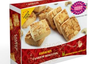 Karachi Bakery Cashew Biscuits, 400g