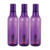 CELLO Aqua Sparkle Bottle Set of 3, 1000ml, Purple | 100% food grade | Leak proof and Break proof | Perfect for staying hydrated at the school, college, work and outdoor adventures Water Bottle