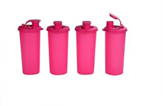 Signoraware Jumbo Stylish Sipper Set, 500ml, Set of 4, Pink