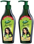 Dabur Amla Hair Oil – 1100ml (550ml x 2) | For Strong, Long and Thick hair | Nourishes Scalp | Controls Hair Fall, Strengthens Hair & Promotes Hair Growth