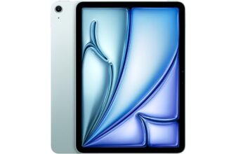 Apple iPad Air 11″ (M2): Liquid Retina Display, 1TB, Landscape 12MP Front Camera / 12MP Back Camera, Wi-Fi 6E, Touch ID, All-Day Battery Life — Blue