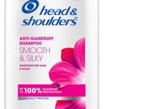 HEAD & SHOULDERS Smooth and Silky Anti-Dandruff Shampoo for Men & Women(1.2 L)