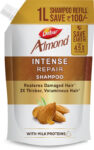 Dabur Almond Intense Repair Refill Pack | Nourished & Smooth hair | Almond protein(1000 ml)