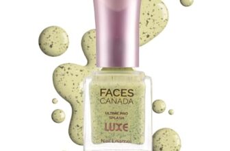 FACES CANADA Ultime Pro Splash Luxe Nail Enamel – Butterscotch (L63), 12ml | Glossy Finish | Quick Drying | Long Lasting | High Shine | Chip Defiant | Even-Finish | Vegan | Non-Toxic | Ethanol-Free