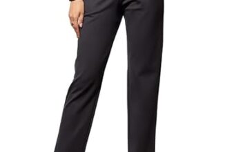 barcino Grey 4-Way Stretch Tapered Pants