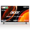 acer 108 cm (43 inches) Ultra I Series FHD Smart LED Google TV AR43FDJGU2841BD (Black) 2025 Model