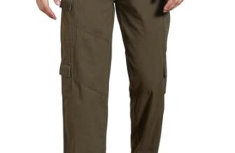 Dennis Lingo Men Olive Cotton Lycra Solid Stretchable Cargo Trousers (DLMCTS24004_OL, Olive, 34)