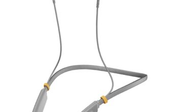 Boat Rockerz 235 Pro Wireless Bluetooth Neckband in Ear Earphone, Upto 20 hrs of Playtime, Beast Mode, Low Latency, IPX5 Water & Sweat Resistance, ENx Technology, Bluetooth v5.2(Ash Grey)