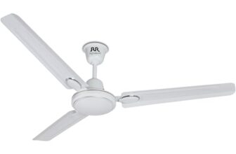 RR Signature MORPHEUS DECO 1S 1200 MM Ceiling Fan For Home|High Speed & High Air Flow | High Energy Efficient | 2 Year Warranty [White]