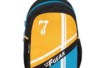 F Gear Shigo 24 Ltrs Backpack (Yellow Logo Blue)