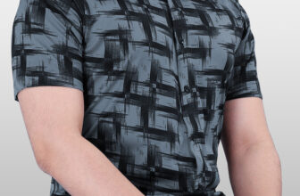 VeBNoR Men Printed Casual Grey Shirt