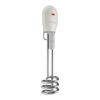 Havells Zeta 1500 watt Immersion Heater | ISI Mark Heavy Duty 3 Pin Moulded Plug, Touch Protection Cover | Waterproof, Heating Indicator, Nickel Plating, Warranty: 2 Year comprehensive |(Grey) Plastic