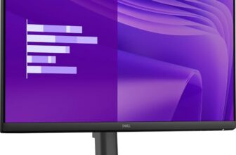 Dell E2425HSM 23.8 inch FHD Monitor|IPS Panel|Dual Speakers|5ms| 100Hz Refresh| 1000:1 Contrast | 250 cd/m2 |Ports: 1 HDMI, 1 DP 1.2, 1 VGA|TÜV Rheinland 3-Star Eye Comfort | Height Tilt Swivel Pivot