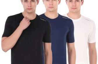 VECTOR X Self Design Men Round Neck T-Shirt 100% Polyerster (Pack of 3)