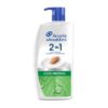 Head & Shoulders 2-in-1 Cool Menthol Anti Dandruff Shampoo + Conditioner for Women & Men, With Almond Milk (1 L)