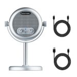 Saramonic Xmic Z4 USB Condenser Microphone for Android Mac Windows PC Computer Desktop Mic for Live Streaming Game Gain Control Real-time