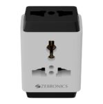 Zebronics Power Extension Socket, 1440 Watts, 6 Amps, 3x High Quality Universal Socket, Compact & Durable Design, for Office and Home Appliances (Power Plug 31)