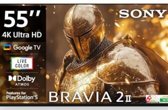 Sony 139 cm (55 inches) BRAVIA 2M2 Series 4K Ultra HD Smart LED Google TV K-55S25BM2