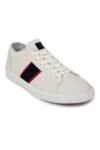 Louis Philippe Men White Lace Up Shoes