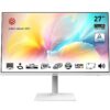 MSI Modern MD272XPW 27 Inch FHD Office Monitor – 1920 x 1080 IPS Panel, 100 Hz, Eye-Friendly Screen, HDR Ready, Built-in Speakers, 4-Way Adjustable Stand, KVM – DP 1.2a, HDMI 1.4b, USB Type-C, White