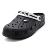 Red Tape Designer Comfortable Clogs, Sandals With Adjustable Back Strap For Men Black – 11 Uk