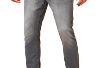 Sf Jeans by Pantaloons Men’s Regular Jeans Medium Grey