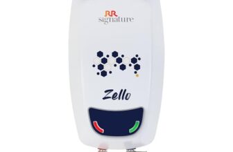 RR Signature Zello 3L Water Heater for Home | Instant Storage Geyser with Whirflow Technology | 100% Copper Heating Element | Rust & Shock Proof Body| 2 Year Warranty on Product & 5 Year on Tank by RR