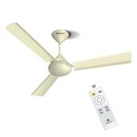 Havells 1200mm Efficiencia Prime BLDC Motor Ceiling Fan | 5 Star with Remote, 100% Copper | Upto 53% Energy Saving, High Air Delivery, 2 Year Warranty, Inverter Friendly, Timer | (Pack of 1, Bianco)