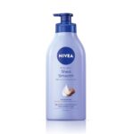 NIVEA Shea Smooth 600ml Body Lotion with Hyaluronic Acid & Deep Moisture Care | 72Hr Hydration | With Shea Butter | Non Greasy Formula for Smooth, Supple & Healthy Looking Skin | For Dry Skin