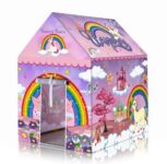 SANGANI, Exclusive Extremely Light Weight Kids Theme Play Theme Tent House for Kids 3-13 Year Old Girls and Boys Multi Color (UNC Non)